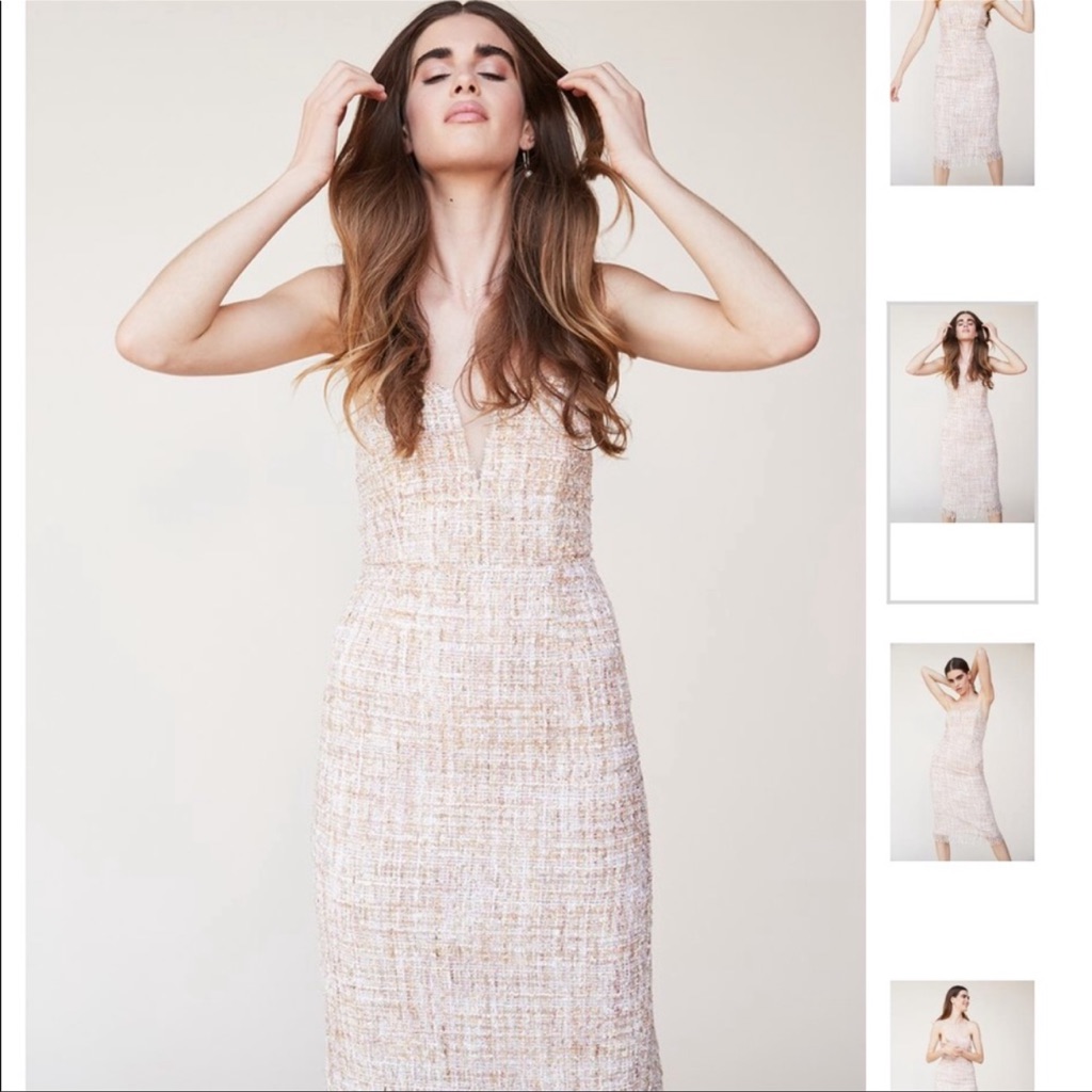 Lpa 691 Tweed Dress